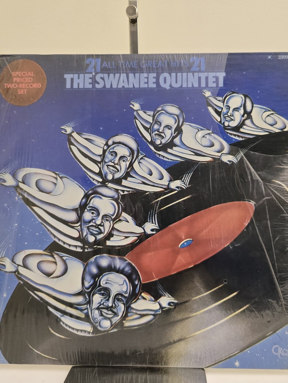 THE‎ SWANEE QUINTET 21 Greatest Hits 2X PROMO Vinyl Creed Records Gospel Soul